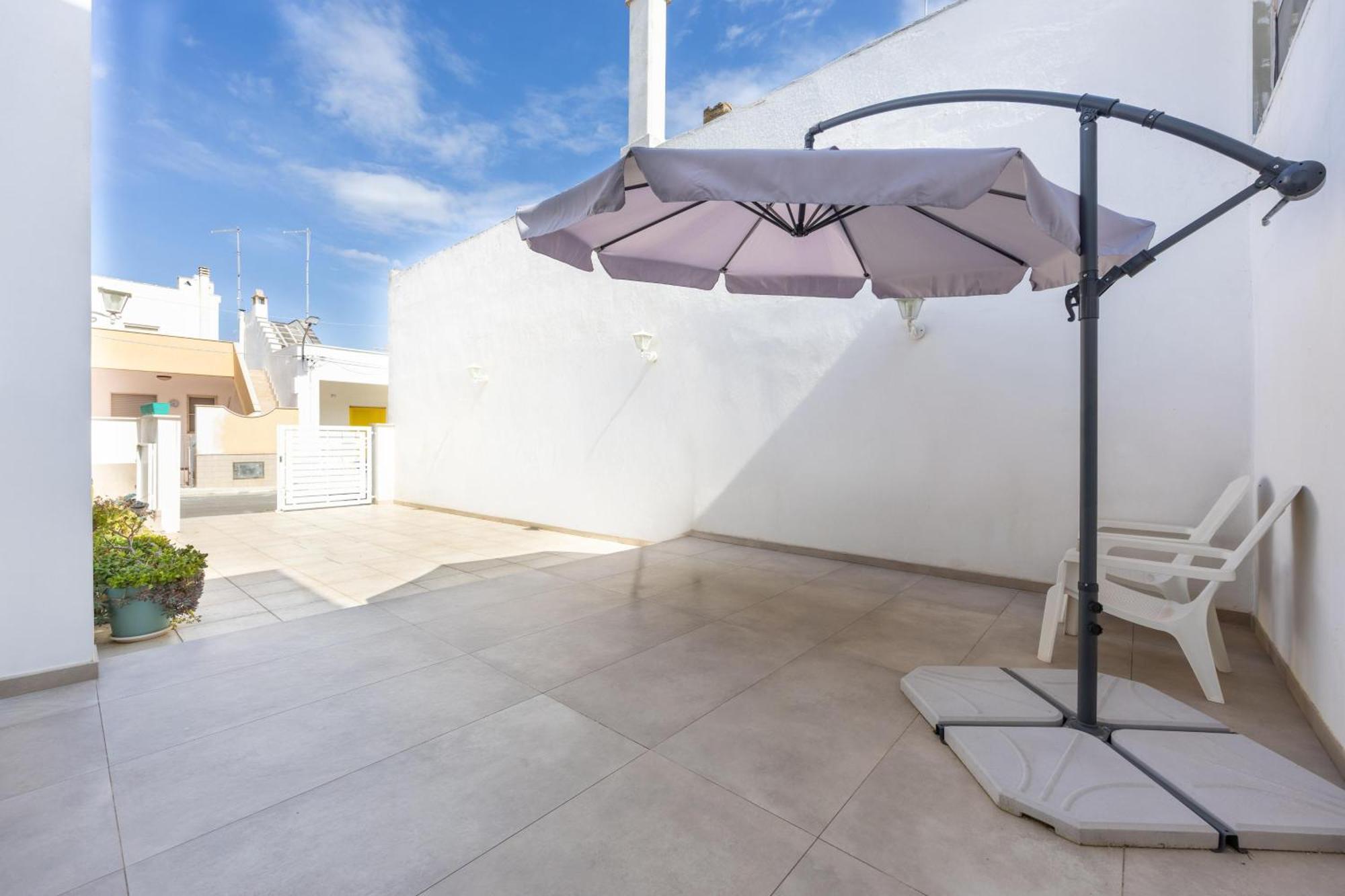 Ferienwohnung La Casa Di Zia Dedera Torre Santa Sabina Exterior foto